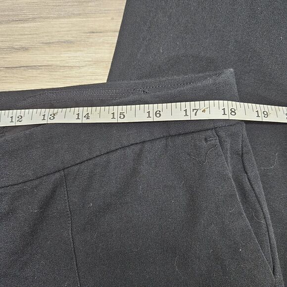 J. JILL Womens Black Premium Bi Stretch Slim Straight Leg Chino Pants Size 18 - Picture 7 of 10